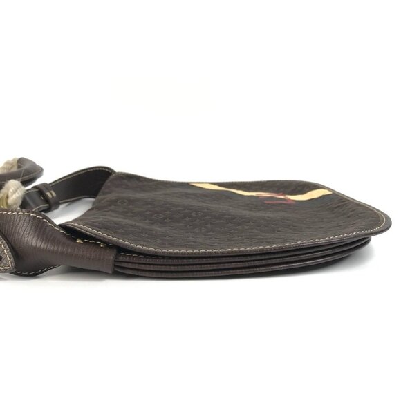 LOUIS VUITTON Brown Monogram Canvas Shoulder Bag - Picture 5 of 16